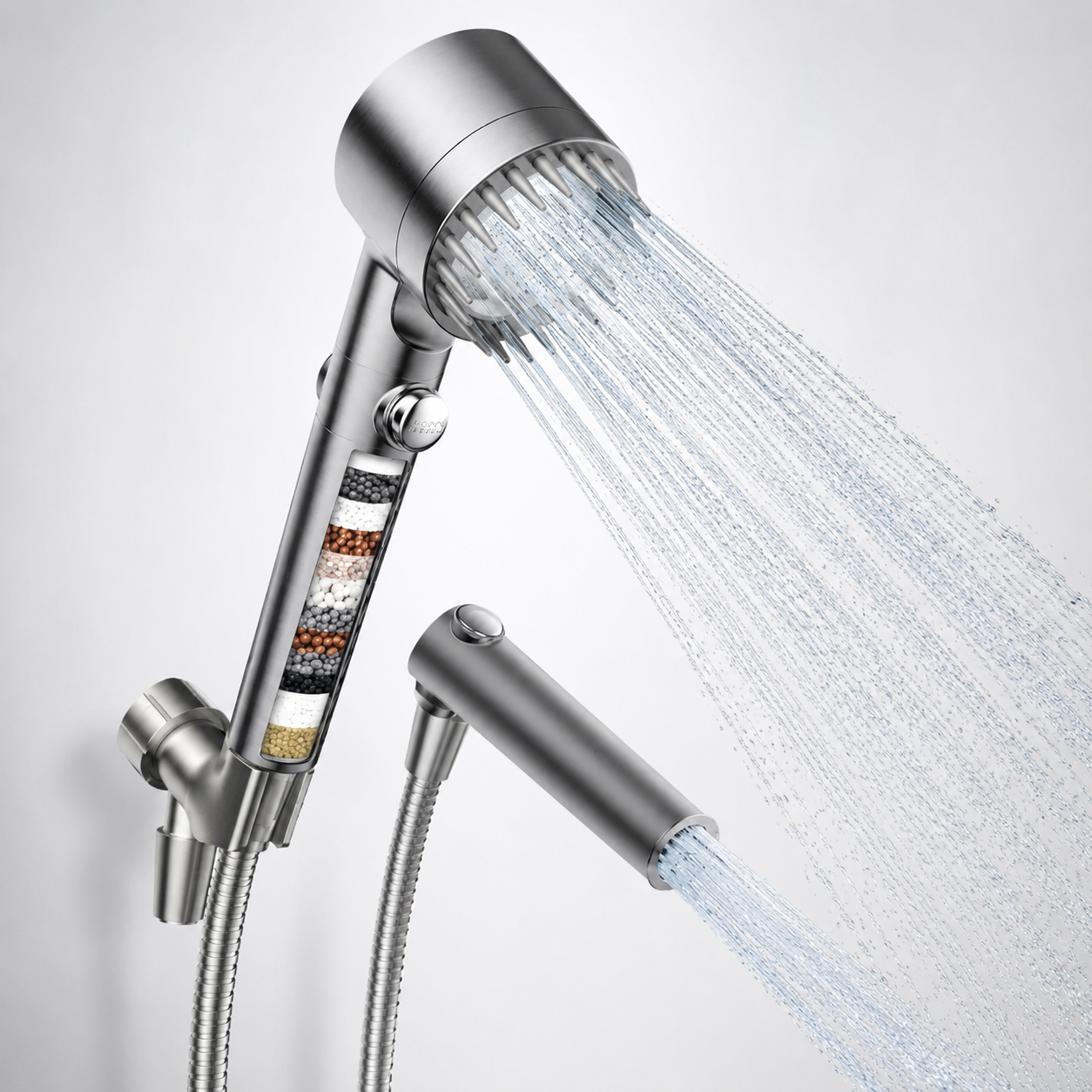 Pluviano™ Spa Shower — Salon-Quality Water in Every Drop